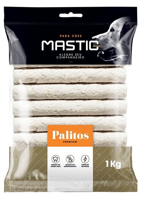 PETISCO MASTIG OSSO PALITO RÍGIDO NATURAL 15 X 5" 1KG