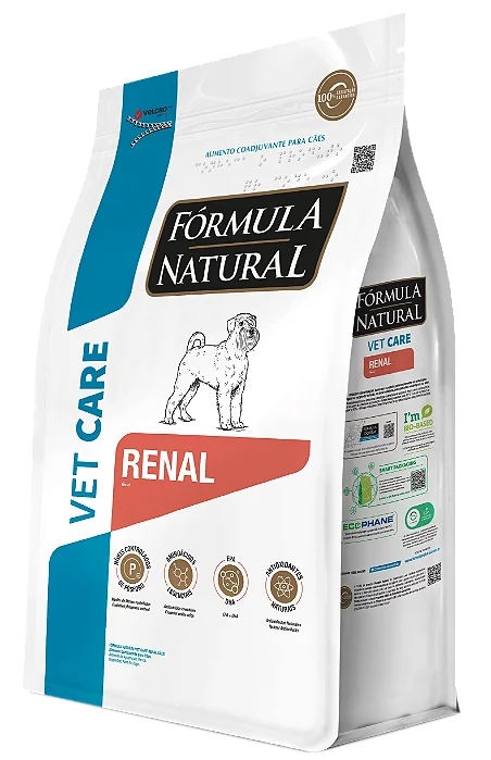 RAÇÃO SECA FÓRMULA NATURAL VET CARE CÃO ADULTO RENAL 10,1KG