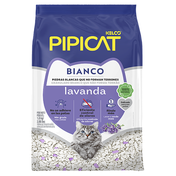 AREIA PIPICAT BIANCO LAVANDA 1,8KG