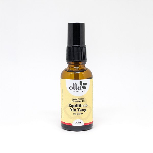 Equilíbrio Yin Yang Spray Fitoenergético Pessoal 30ml