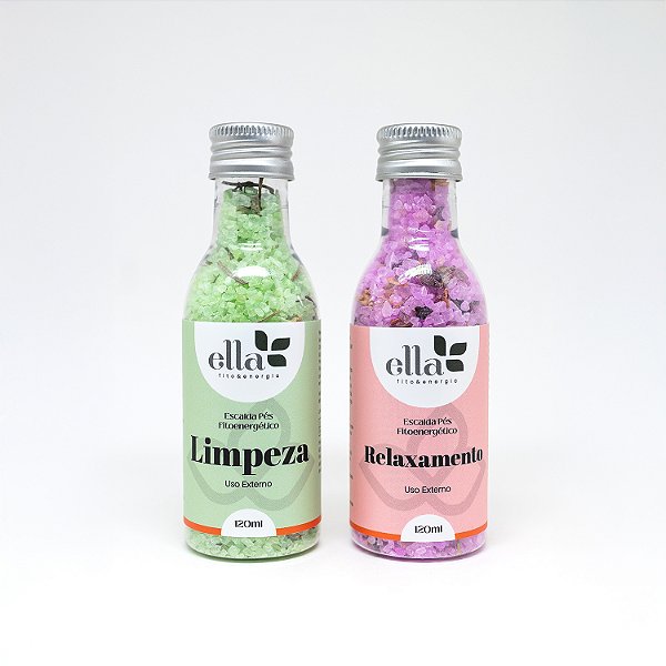 Kit Escalda Pés Fitoenergético 120ml