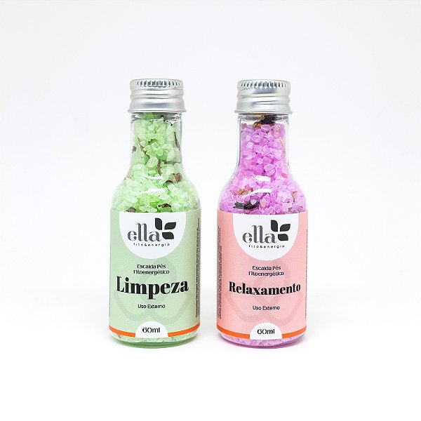 Kit Escalda Pés Fitoenergético 60ml