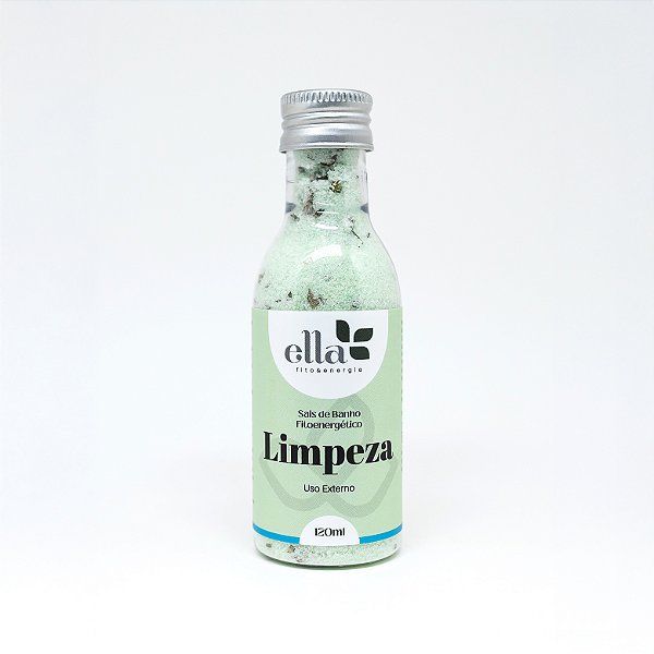 Limpeza Energética Sais de Banho Fitoenergético 120ml