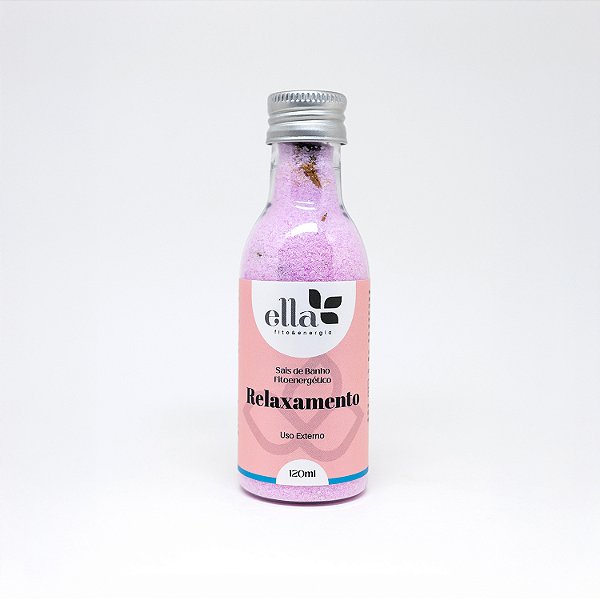 Relaxamento Sais de Banho Fitoenergético 120ml