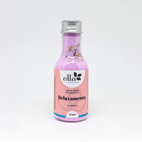 Relaxamento Sais de Banho Fitoenergético 60ml