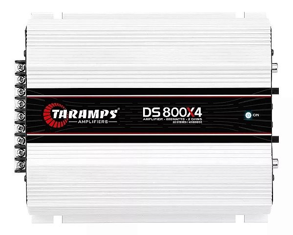 Módulo Taramps Ds800x4 Compact Ds 800w Rms 4 Canais 1 Ohm