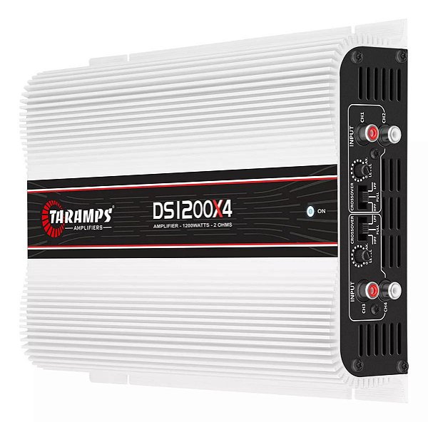 Modulo Taramps DS 1200X4 2 Ohms Amplificador 1200w Rms 4 Canais Som Automotivo