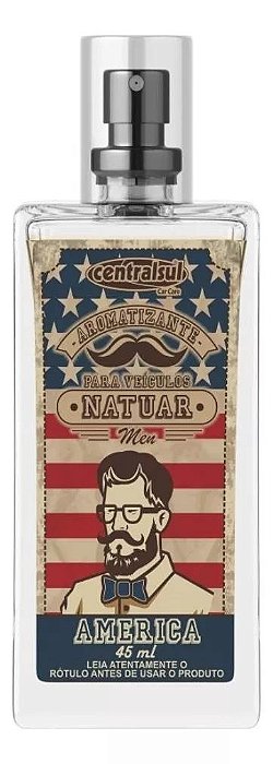 Aromatizante Spray Automotivo Natuar America 45ml Centralsul