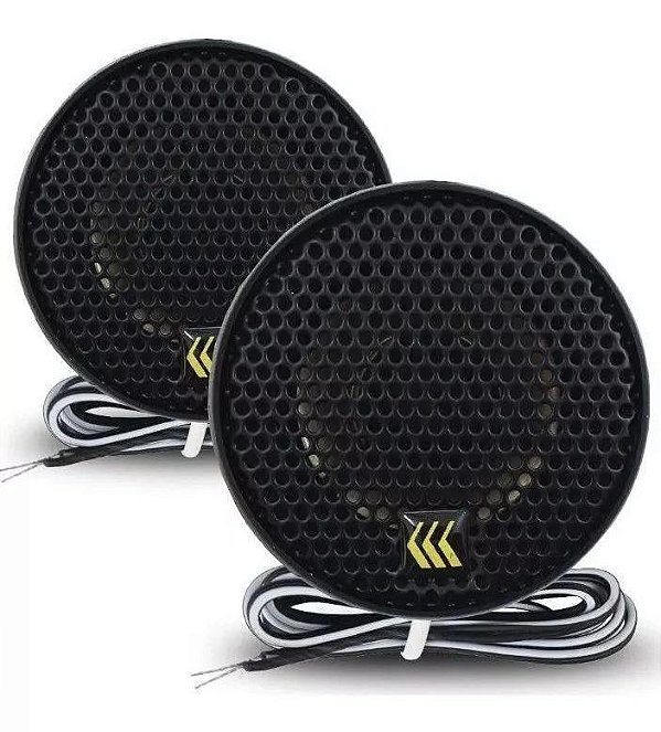 Mini Tweeter Bravox Td50u 80w Rms Par 4 Ohms Cor Preto
