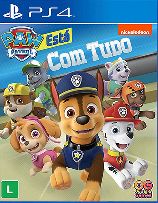 A Patrulha canina ta com tudo ps4 psn midia digital