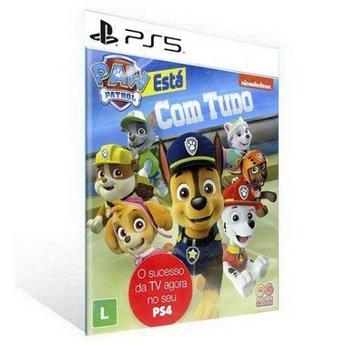 A Patrulha canina tá com tudo Ps5 psn midia digital