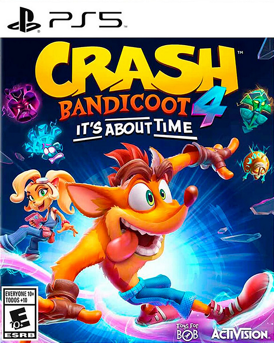 CRASH BANDICOOT 4 IT’S ABOUT TIME PS5 MÍDIA DIGITAL