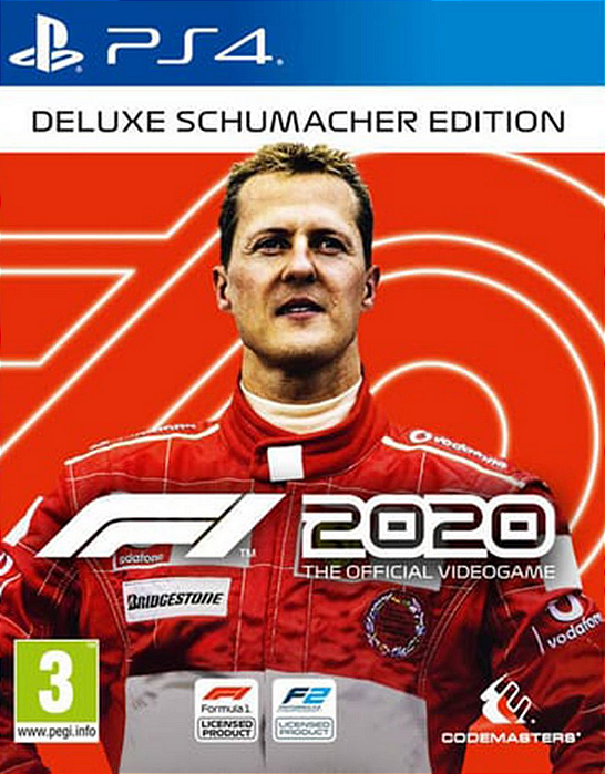F1 2020 DELUXE SCHUMACHER EDITION PS4 PSN MIDIA DIGITAL