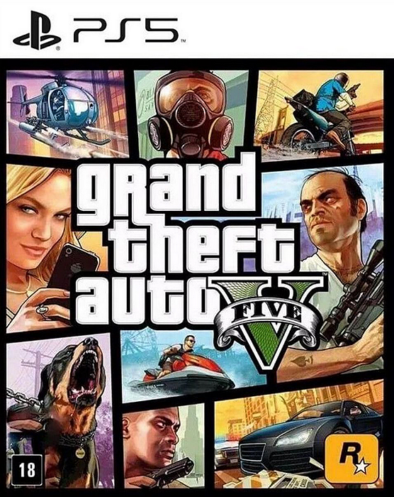 GTA V PS5 PSN MIDIA DIGITAL