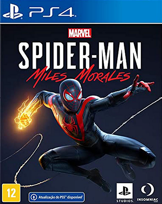 MARVEL'S SPIDER-MAN MILES MORALES PS4 PSN MIDIA DIGITAL