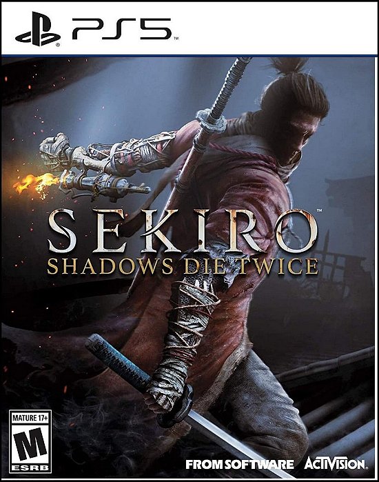 SEKIRO SHADOWS DIE TWICE PS5 PSN MIDIA DIGITAL