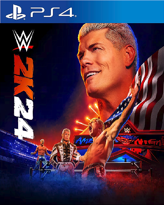WWE 2K24 PS4 Mídia Digital