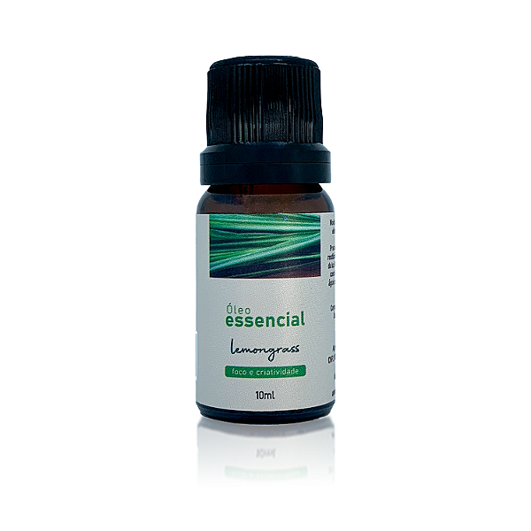 Óleo essencial de lemongrass  10ml  - Casacomigo Home
