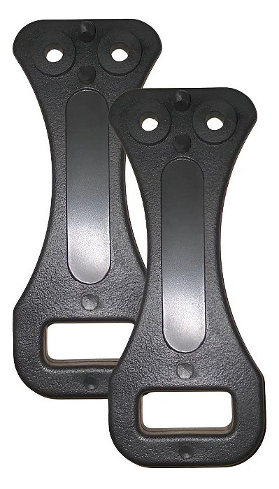 Kit 2 Presilha Fêmea Trava Porta Baú Aluminio Mod Facchini