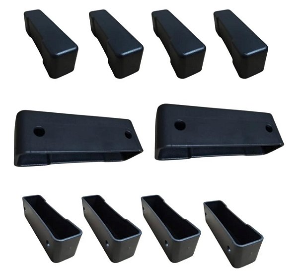 Kit Tampa Reta Perfil Protetor Ciclista Mod.Facchini (10PÇS)