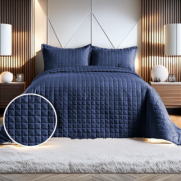 Kit Cobre Leito Micropercal Casal