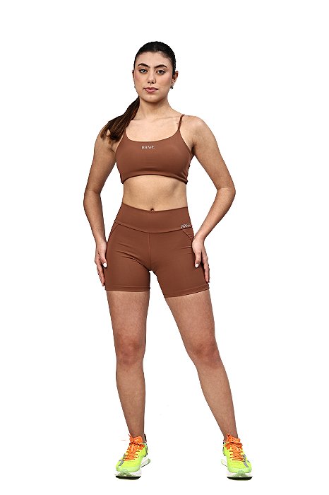 Conjunto Shorts Pulse Pocket e Top Aero - BRAVE FLEX™
