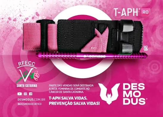 Torniquete T-APH DESMODUS cor de rosa
