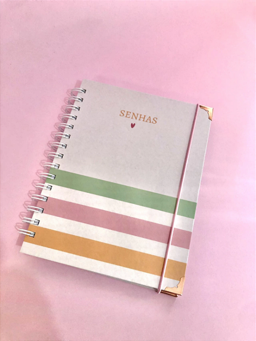 Caderno de senhas/segredos- Linhas