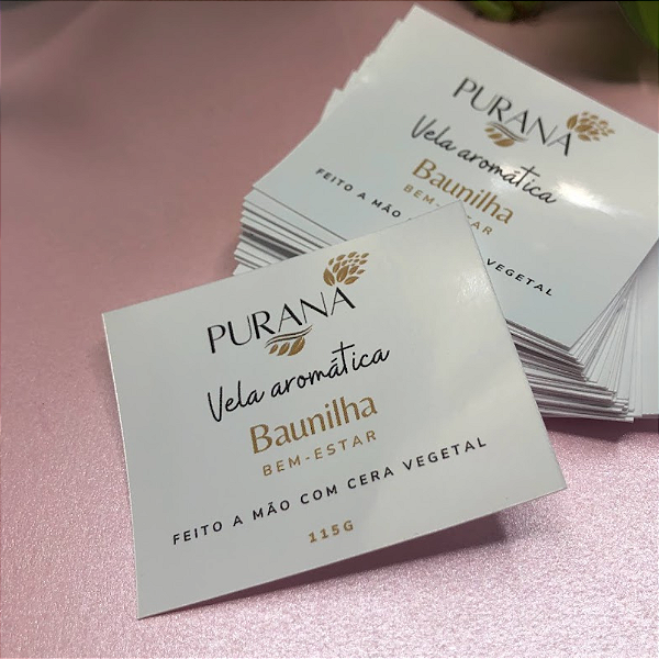 Adesivo Personalizado Quadrado (Vários Tamanhos)
