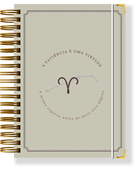 Planner Permanente Modular - Coleção signos ÁRIES