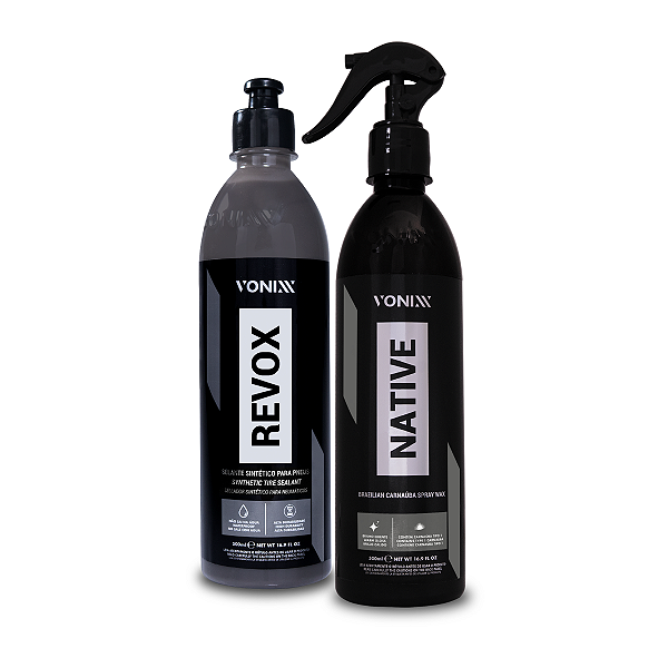 NATIVE SPRAY 500ML - CERA + REVOX 500ML - PRETINHO NATURAL