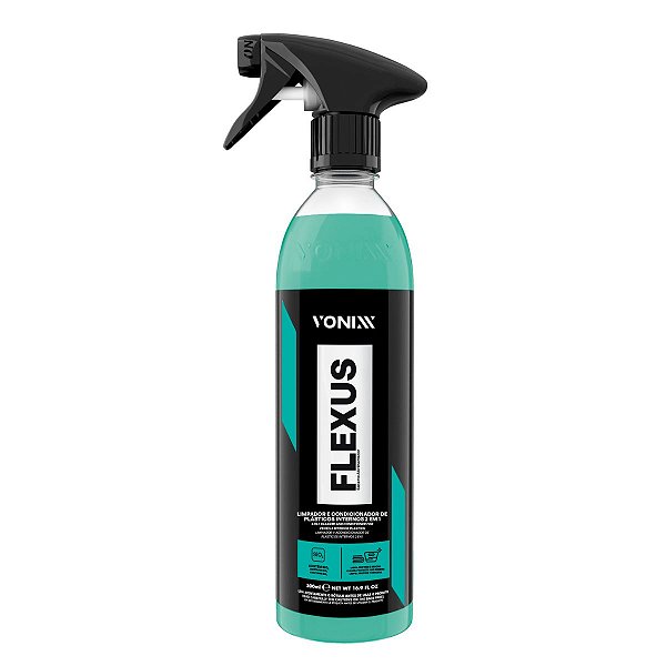 FLEXUS 500ML - LIMPADOR E CONDICIONADOR DE PLÁSTICOS