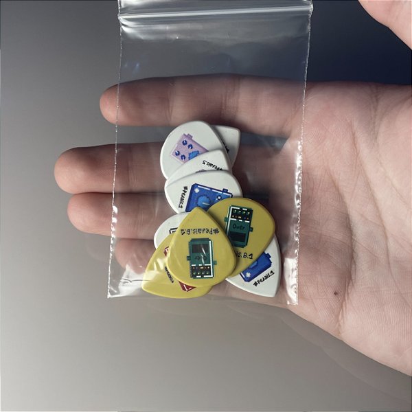 Kit Pedais - 10 palhetas
