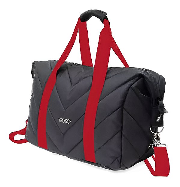 Mala de Mão Fitness Preta - Audi