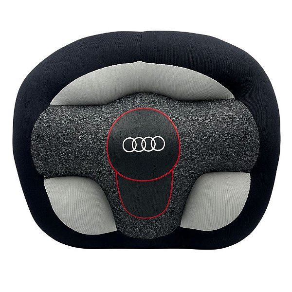 Almofada Infantil em Formato de Volante - Original Audi