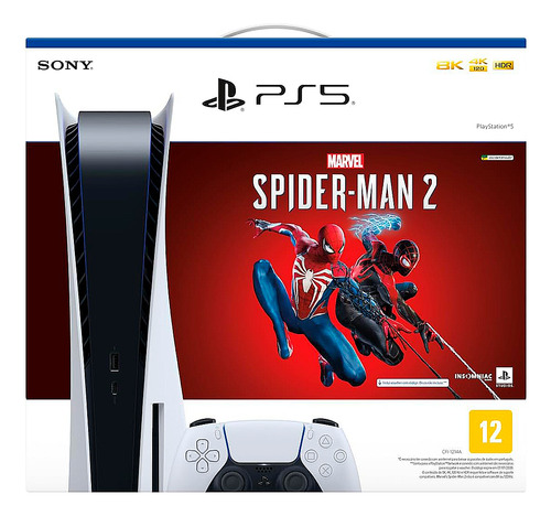 CONSOLE PS5 + MARVEL SPIDER-MAN 2