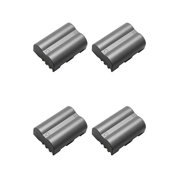 4x Bateria Para Nikon D70 D80 D90 D200 D600 EN-EL3E - Mamen