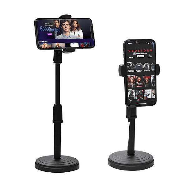 Suporte De Mesa Regulável Universal 360° Para Celular