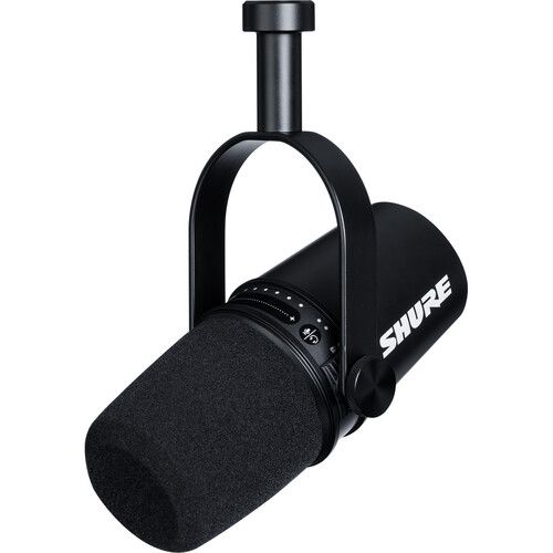 Microfone Shure MV7 Para Podcast Unidirecional