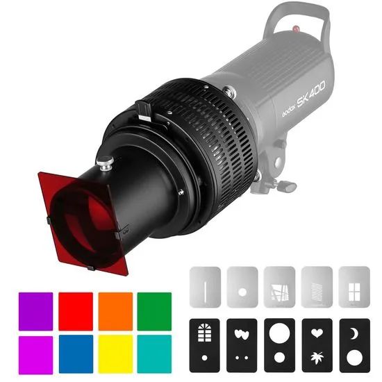 Kit Snoot Efeitos Especiais Bowens Luz Continua Flash