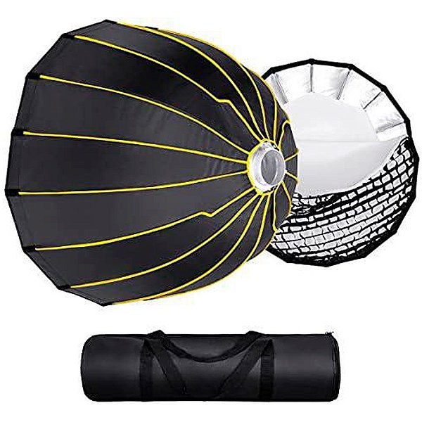 Softbox Parabolica Beauty Dish Greika 105CMS Com Grid + Bag