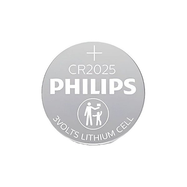 Baterias Pilha Cr2025 3v Philips Moeda
