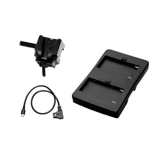 Adaptador de bateria NP-F F980 F970 Encaixe V-Mount COLBOR