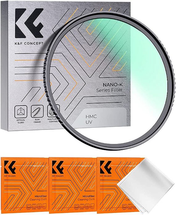 Filtro de Lente 82mm K&f Concept Nano-K HMC UV