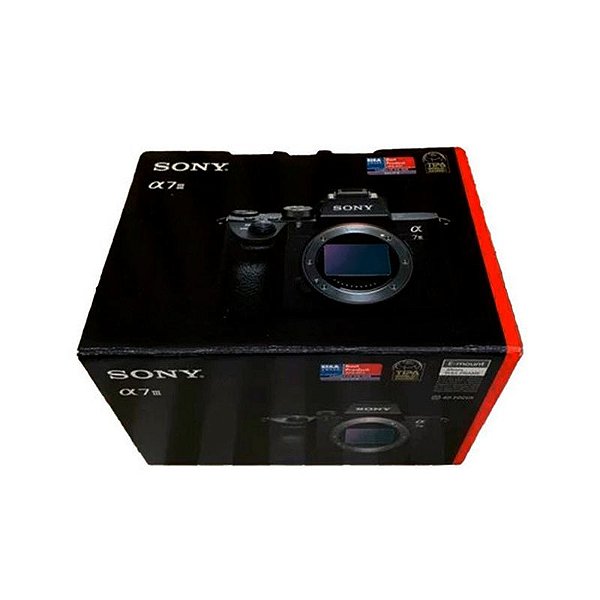 Caixa Embalagem Da Sony A7iii A73