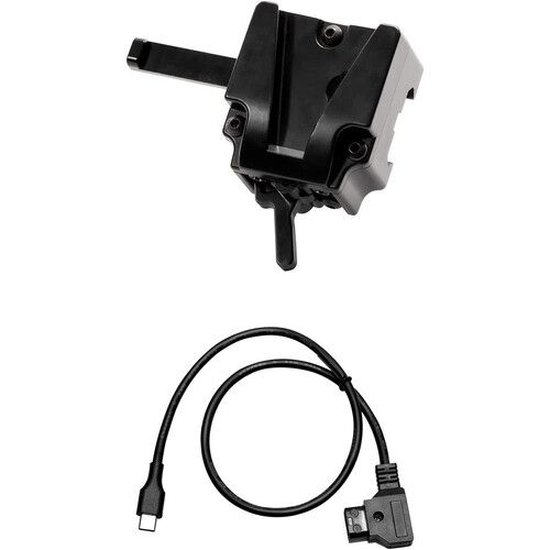Adaptador V-Mount COLBOR + Cabo D-Tap V-Mount Para Tipo C