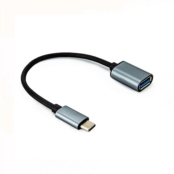 Adaptador de USB-C para USB OTG Fêmea