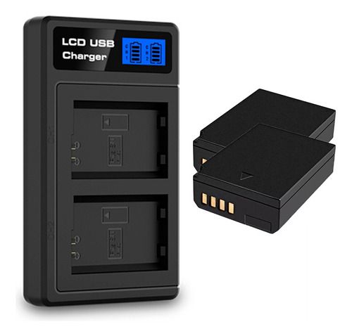 Kit 2 Bateria Mamen Lp-e10 + Carregador T3 T5 T6 T7