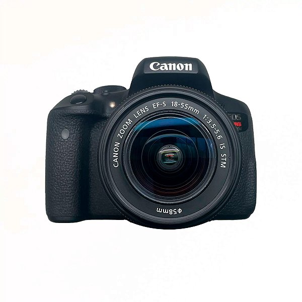 Câmera Canon T6i + Lente 18-55mm Stm Seminova