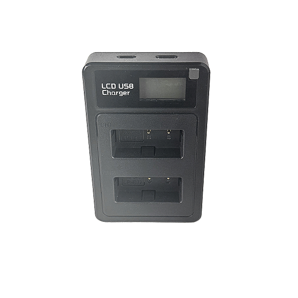 Carregador Duplo Mamen Lp-e17 - Canon T6i T7i Sl3 Sl2